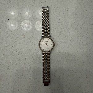 Women Tissot Everytime Silver and Gold Two-Tone Watch wrist size XS